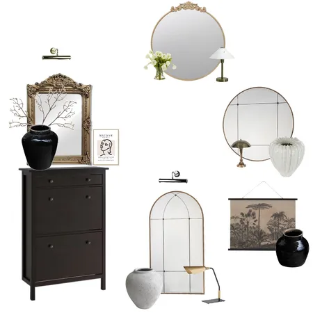 Entry Way Interior Design Mood Board by Marissa's Designs on Style Sourcebook