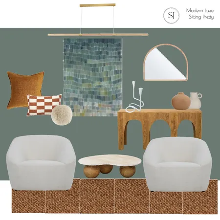 Sitting Pretty - Modern Luxe Interior Design Mood Board by Studio mooj on Style Sourcebook