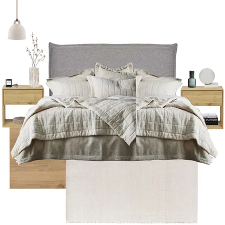 ZHANG - Main Bedroom DRAFT Interior Design Mood Board by Kahli Jayne Designs on Style Sourcebook