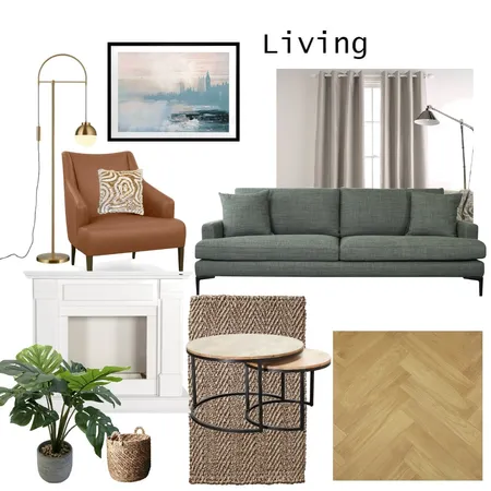 Living Interior Design Mood Board by sineadsaunderscarroll on Style Sourcebook
