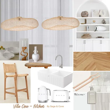 VILLA COVE - Kitchen Interior Design Mood Board by Sage & Cove Interiors on Style Sourcebook