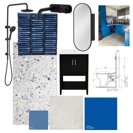BATHROOM MAIDSTONE Interior Design Mood Board by Sophia Garro Design on Style Sourcebook
