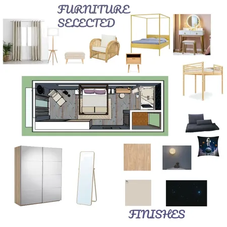 ROOM BOARD DANI Interior Design Mood Board by Samara Stepanenko on Style Sourcebook
