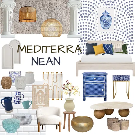 MEDITERRANEAN Interior Design Mood Board by irena.yasu on Style Sourcebook