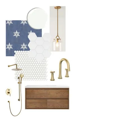 Halligan - Main Bath Interior Design Mood Board by Sarah Beairsto on Style Sourcebook