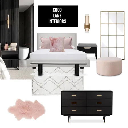 Shenton Quarter Master Bedroom Interior Design Mood Board by CocoLane Interiors on Style Sourcebook