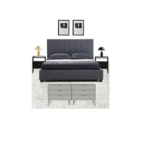 Praise bedroom Interior Design Mood Board by Think Modern on Style Sourcebook