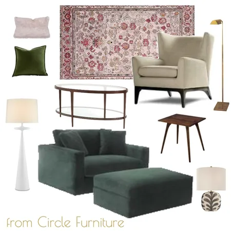 Circle Furniture 2/2 Interior Design Mood Board by Studio 333 LLC on Style Sourcebook
