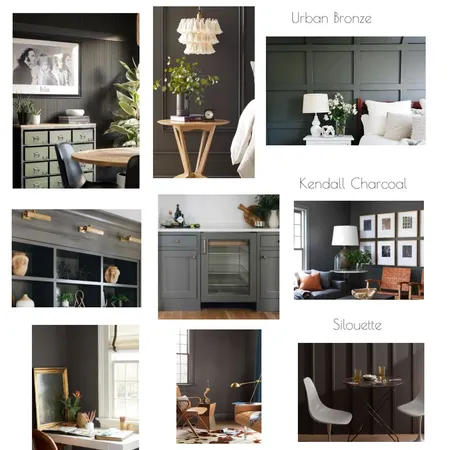Wine Wall Paint Interior Design Mood Board by breehassman on Style Sourcebook