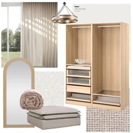 Coastal Minimalistic Walk in Robe Interior Design Mood Board by Emma Hurrell Interiors on Style Sourcebook
