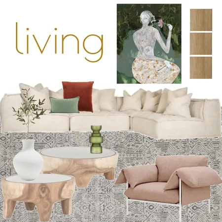 Living Room Interior Design Mood Board by Bianco Studio on Style Sourcebook