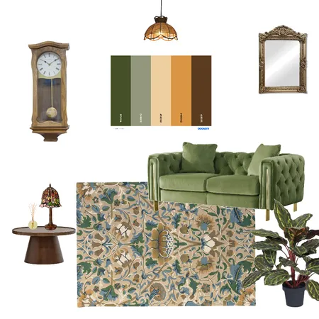 vintage Interior Design Mood Board by pontikiii on Style Sourcebook