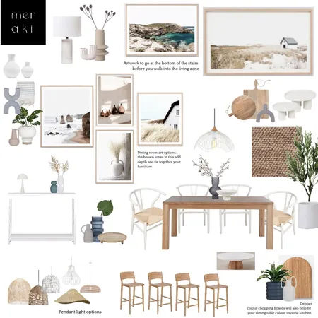 Hamptons - Dining and kitchen Interior Design Mood Board by Meraki Interiors on Style Sourcebook