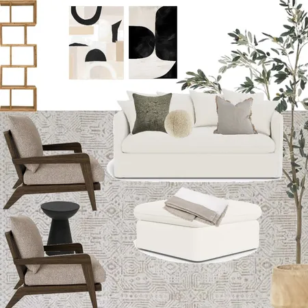 Sitting Room Interior Design Mood Board by Bianco Studio on Style Sourcebook