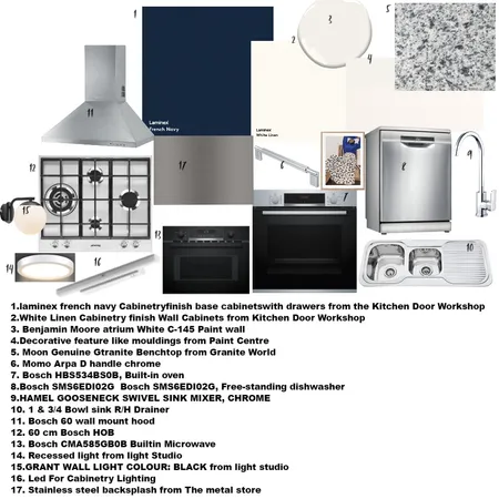 Kitchen Sample Board Interior Design Mood Board by Rajdeep on Style Sourcebook