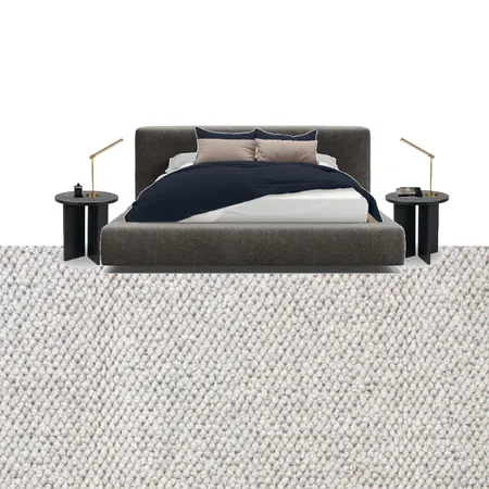 Reece Bedroom - Sheet Society - Black, White, Beige Interior Design Mood Board by Corey James Interiors on Style Sourcebook