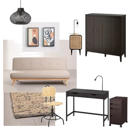 Jill's Office Interior Design Mood Board by Atelier Cecilia Martin on Style Sourcebook