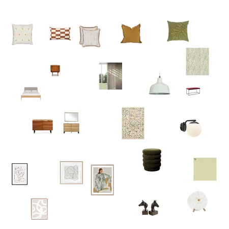 חדר שינה Interior Design Mood Board by ofiraelul1 on Style Sourcebook