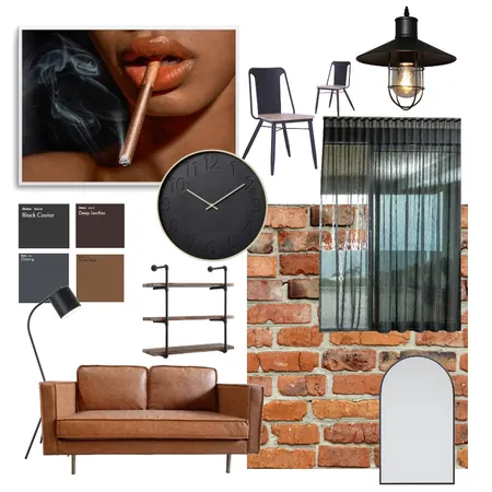 Industrial Interior Design Mood Board by Luke Daniels on Style Sourcebook