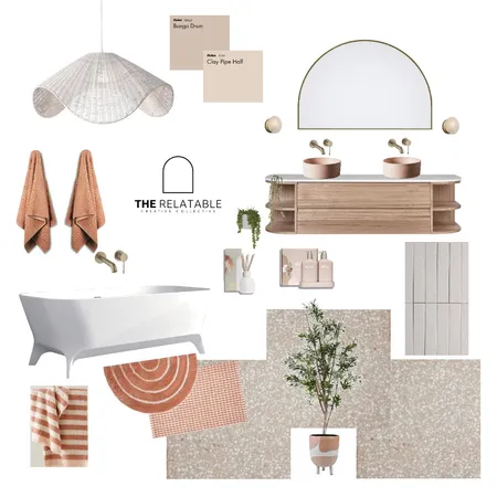 Bathroom Inspo Interior Design Mood Board by The Relatable Creative Collective on Style Sourcebook