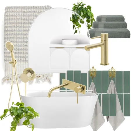 Main Bathroom - ALB91 Interior Design Mood Board by CassNoy on Style Sourcebook