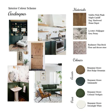 analogous Interior Design Mood Board by KerriLee on Style Sourcebook