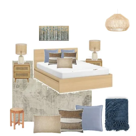 Jill's Guest Bedroom Interior Design Mood Board by Atelier Cecilia Martin on Style Sourcebook