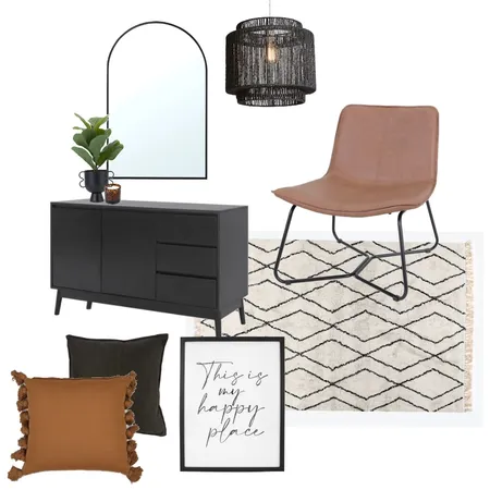 black and tan Interior Design Mood Board by The Ginger Stylist on Style Sourcebook