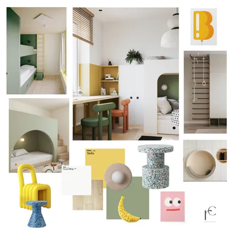 bedroom 2. kids room Interior Design Mood Board by Interior Design Rhianne on Style Sourcebook