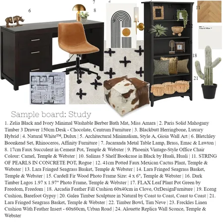 Office Interior Design Mood Board by SarHemming on Style Sourcebook