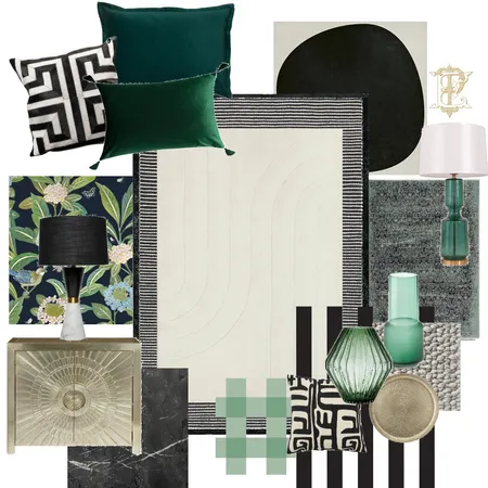 emerald entry Interior Design Mood Board by Emily Parker Interiors on Style Sourcebook