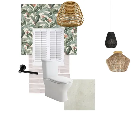 Toilet/Powder Room Interior Design Mood Board by petaanndavid