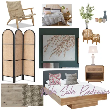 Wabi Sabi Bedroom Interior Design Mood Board by Marianne Therese Prado on Style Sourcebook