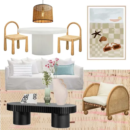 Living Room Interior Design Mood Board by Bianco Studio on Style Sourcebook