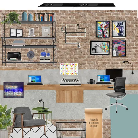 Marina Office III Interior Design Mood Board by Tamiris on Style Sourcebook