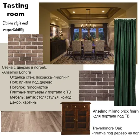 Tasting room Interior Design Mood Board by Larissabo on Style Sourcebook