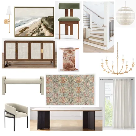 Dining Room Interior Design Mood Board by Miriam Goldberger on Style Sourcebook