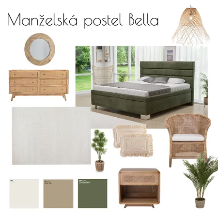 Upholstery bed Bella Interior Design Mood Board by veronika.mozna on Style Sourcebook