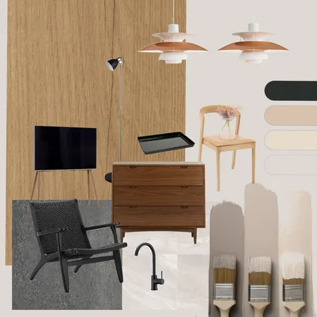 Warm Japandi Mood Board Interior Design Mood Board by Minymints on Style Sourcebook