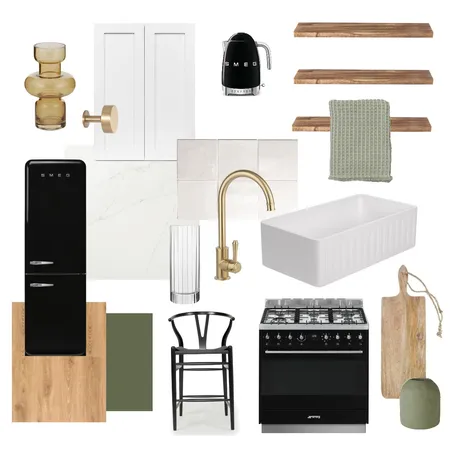 Pia Kitchen Interior Design Mood Board by Charise Brisbane on Style Sourcebook