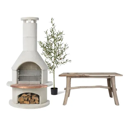Pizza Oven with Table and Olive Tree Interior Design Mood Board by Luke Moulton on Style Sourcebook
