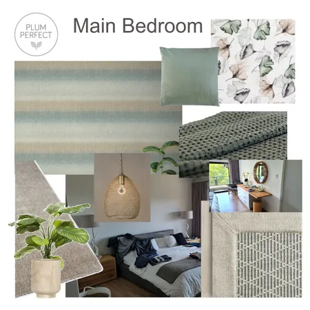 Main Bedroom Interior Design Mood Board by plumperfectinteriors on Style Sourcebook