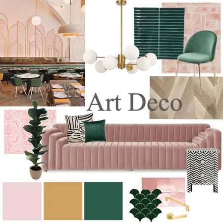 Art Deco Mood Board Interior Design Mood Board by JemmaMoss on Style Sourcebook