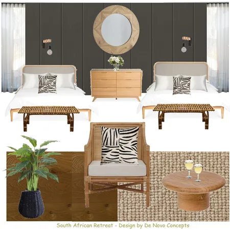 Resort room Interior Design Mood Board by De Novo Concepts on Style Sourcebook