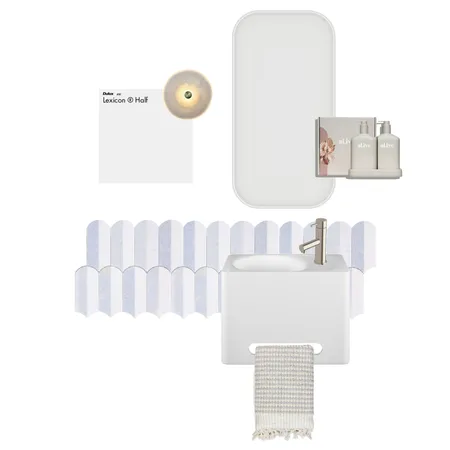 Powder room Interior Design Mood Board by White Soul Studio on Style Sourcebook
