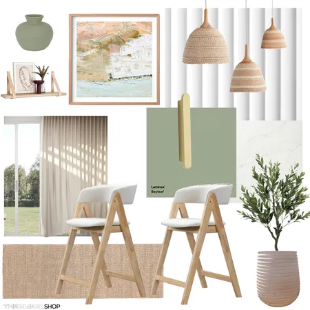 Coastal Kitchen Interior Design Mood Board by The Block Shop on Style Sourcebook