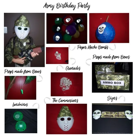 Army party Interior Design Mood Board by Jo Steel on Style Sourcebook