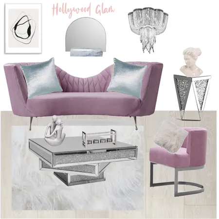 Hollywood Living Interior Design Mood Board by ElTaso Interiors on Style Sourcebook