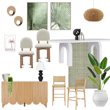 Modern Tropical Resort Interior Design Mood Board by Manea Interior Design & Styling on Style Sourcebook