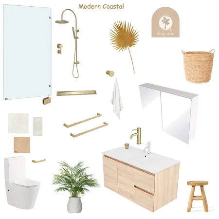 Modern Coastal Bathroom Randwick Residence Interior Design Mood Board by Design Divine Interiors on Style Sourcebook